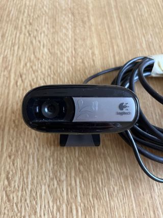Webcam Logitech Negra y Gris