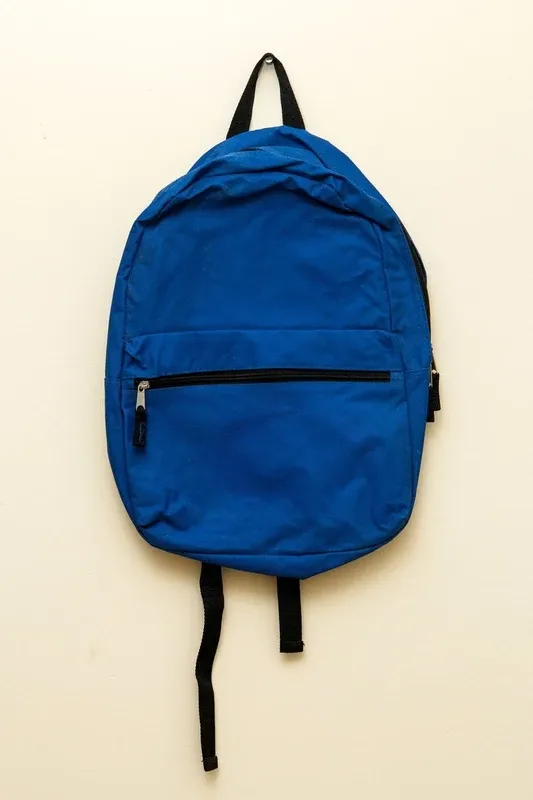 Mochila escolar azul marino/cobalto