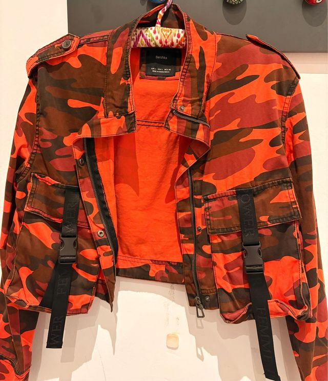 Chaqueta camuflaje corta