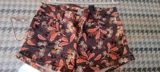 Shorts vaqueros estampados