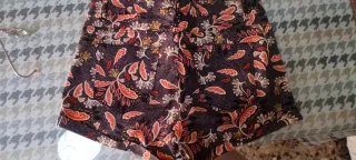 Shorts vaqueros estampados