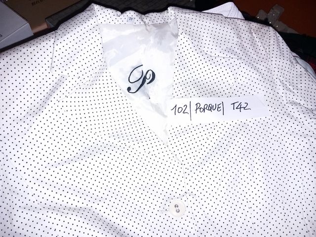 102- Anericana Porque - t42 blanca punt