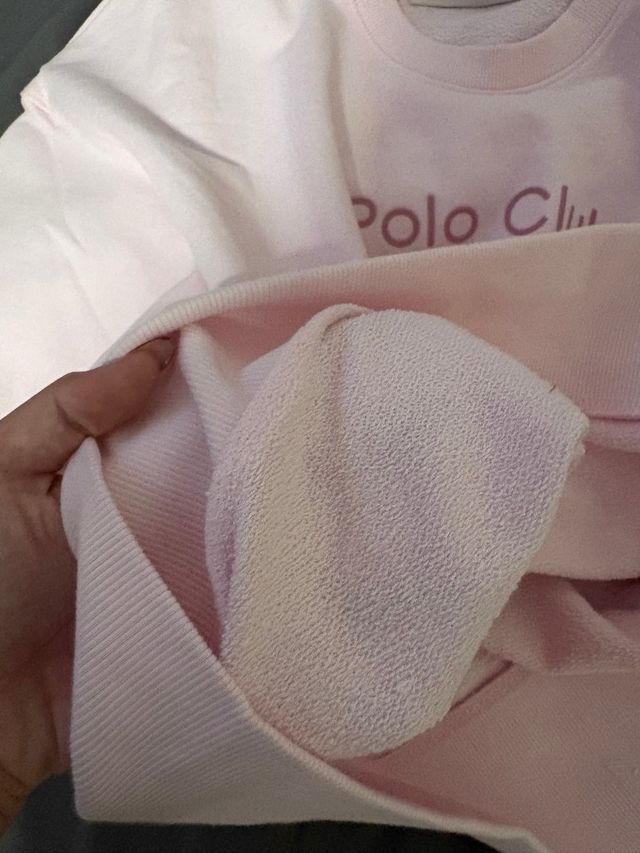 Sudadera Polo Club Rosa