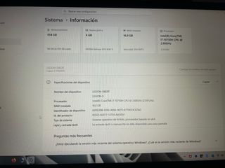 Lenovo Legion 5 i7 GTX 1650 16GB RAM 1TB SSD