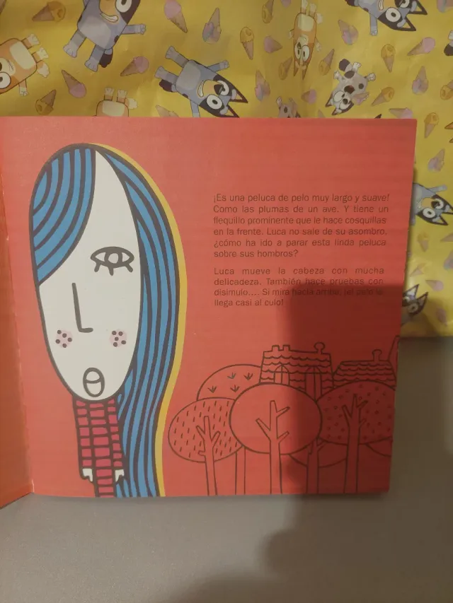 LA PELUCA DE LUCA: Un cuento para gente valiente