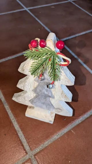Árbol de Navidad Madera Decorado
