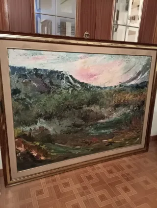 Gran obra de arte formato paisaje