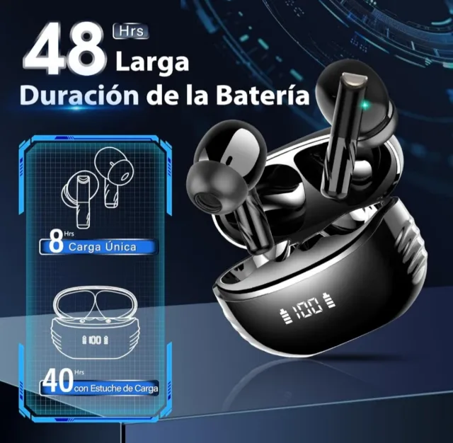 Auriculares Deportivos Negros