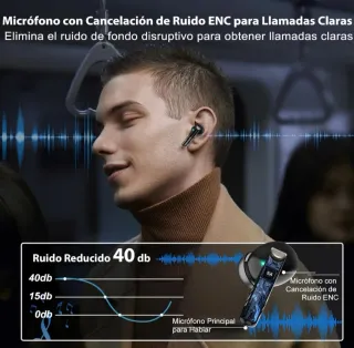 Auriculares Deportivos Negros