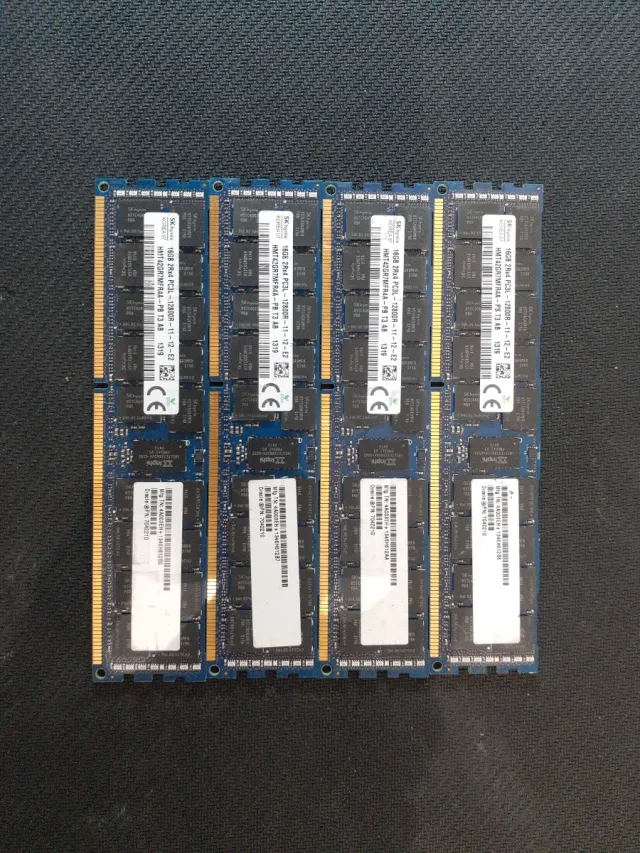 4x 16GB DDR3 Hynix RAM Modules