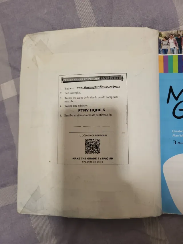 MAKE THE GRADE 2ºNB ST 19