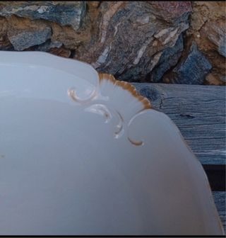 Antica Alzata Limoges Jean Pouyat