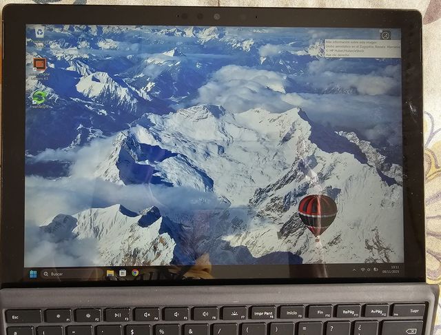 Microsoft Surface Pro 7 Negro leer bien.