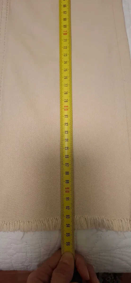 2 Pantalones Stradivarius Talla 32 Beige y Gris