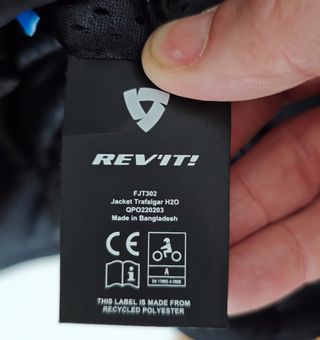 Chaqueta de moto Revit Trafalgar H2O