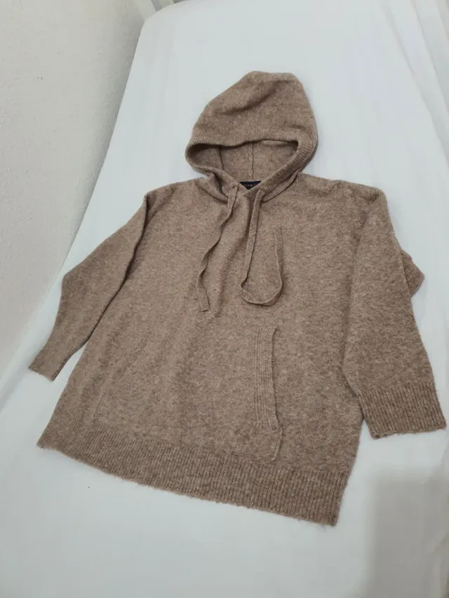 Conjunto mujer jersey y pantalón beige