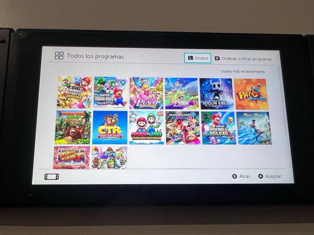 Nintendo Switch + Accesorios y Juegos