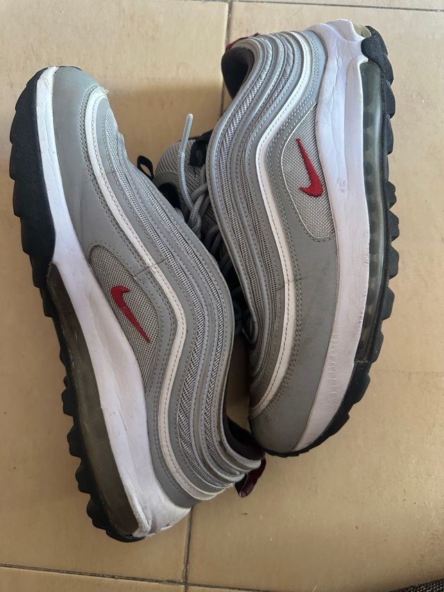 Nike Air Max 97 Gris y Rojo