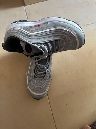 Nike Air Max 97 Gris y Rojo