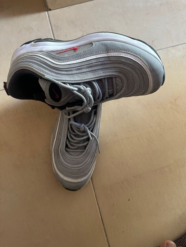 Nike Air Max 97 Gris y Rojo