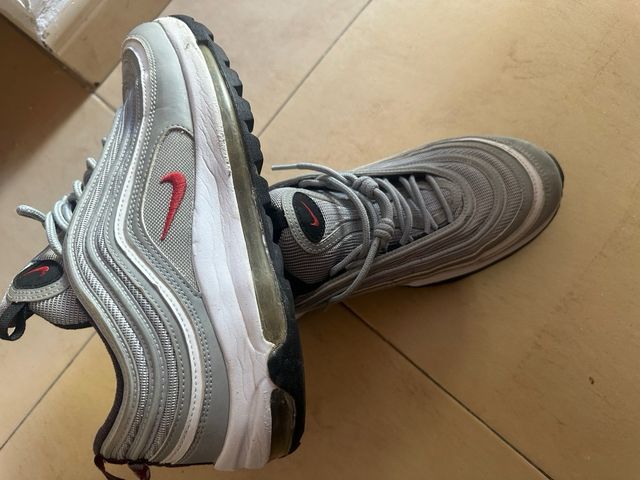 Nike Air Max 97 Gris y Rojo