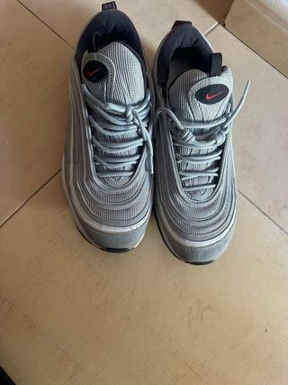 Nike Air Max 97 Gris y Rojo