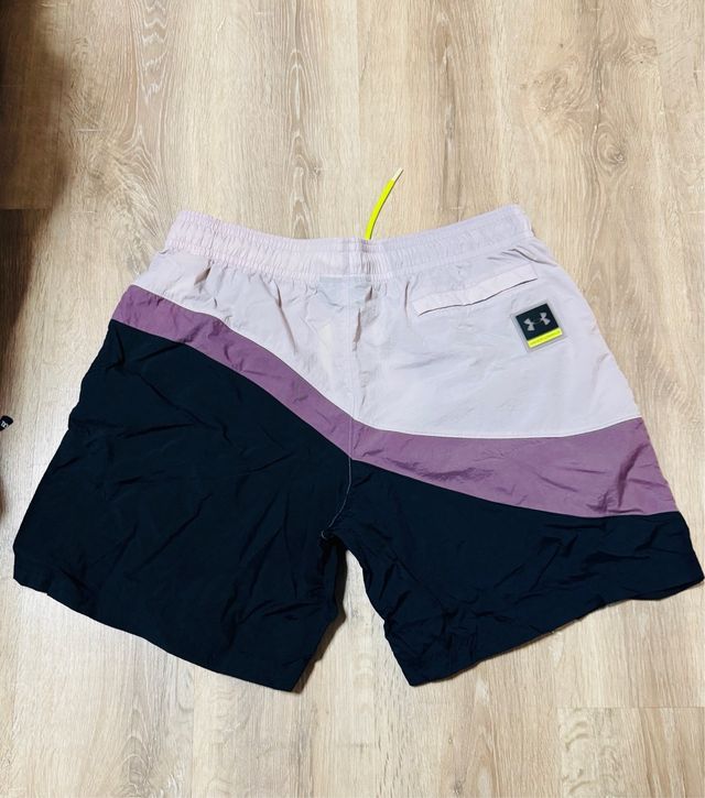 Bañador Under Armour Beige/Morado/Negro