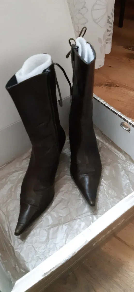 Botas de mujer verde oliva, 36