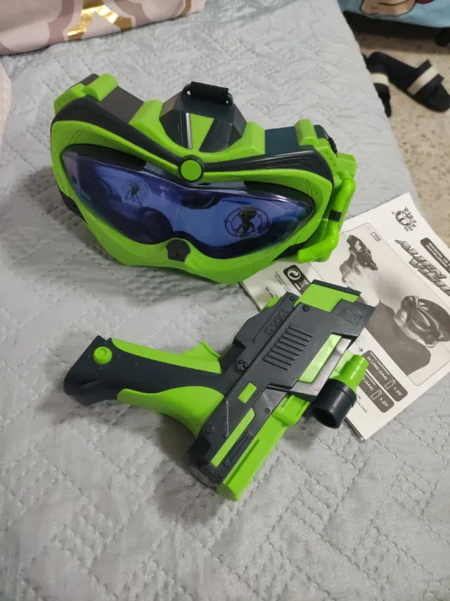 Juguete Alien Vision: Pistola y Máscara