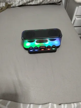 Altavoz Bluetooth Negro/Gris