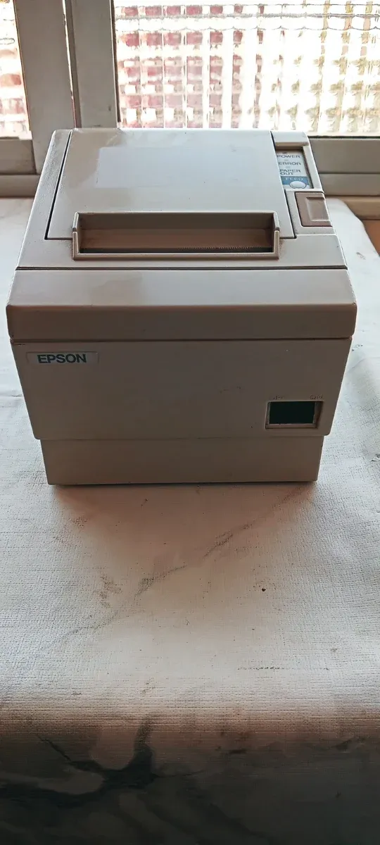 2 Stampanti per Biglietti Beige/Bianco