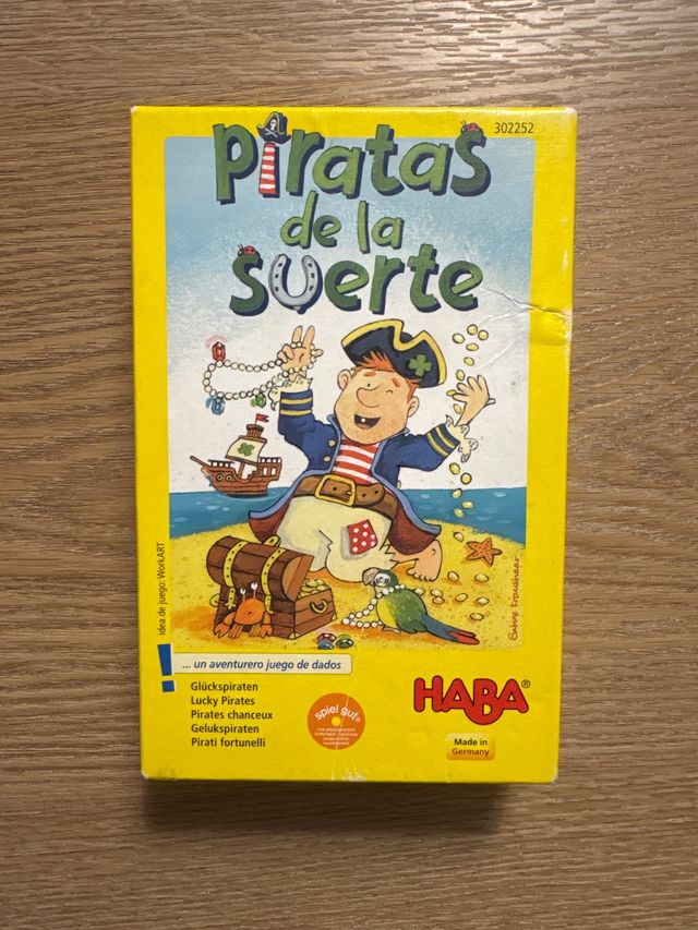 Juego de mesa Piratas de la Suerte HABA