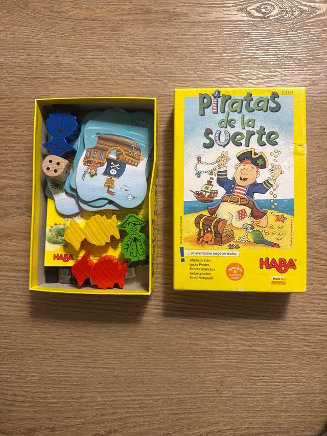 Juego de mesa Piratas de la Suerte HABA