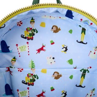 Loungefly Elf Buddy Navidad mini mochila bolso