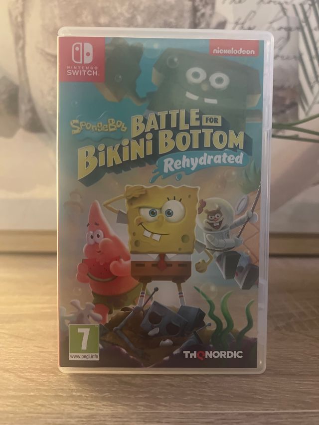 Juego Spongebob Battle for Bikini Bottom Rehydrate
