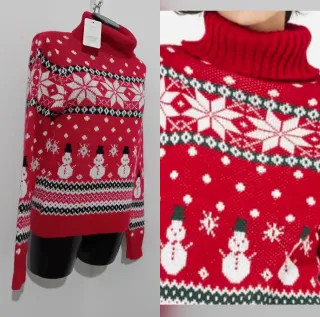 Maglione natalizio Christmas Made in Italy Nuovo