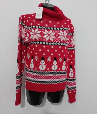 Maglione natalizio Christmas Made in Italy Nuovo