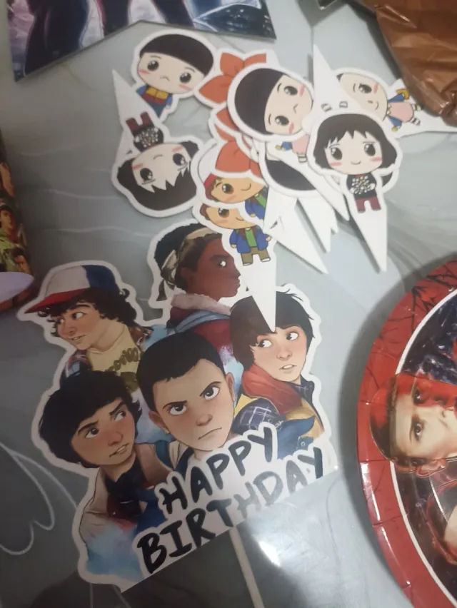 Decoración Stranger Things Cumpleaños