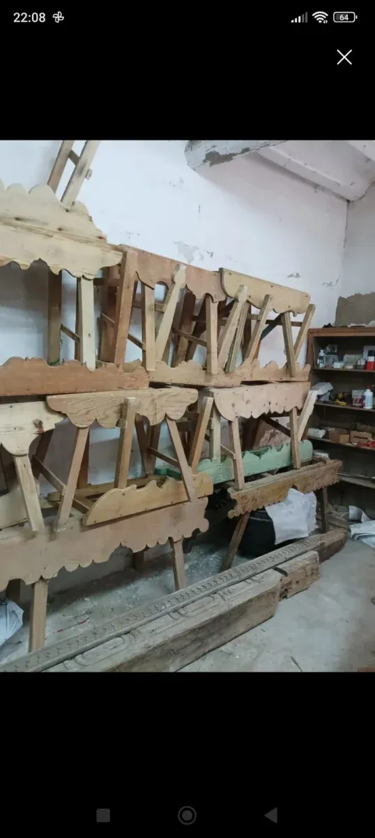 Cantareras antiguas de madera, hay 40 unidades