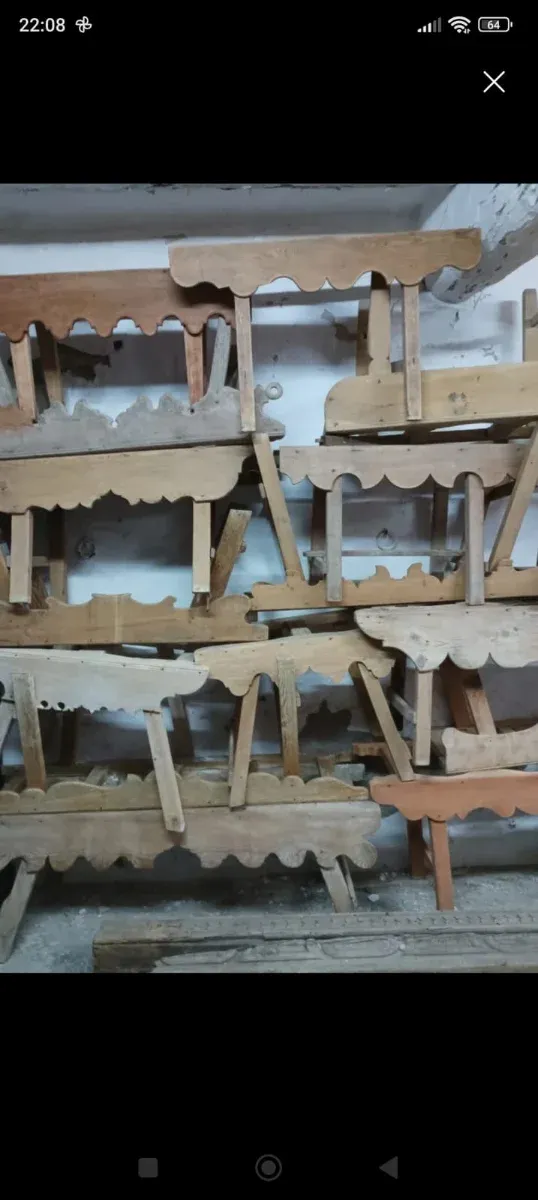 Cantareras antiguas de madera, hay 40 unidades