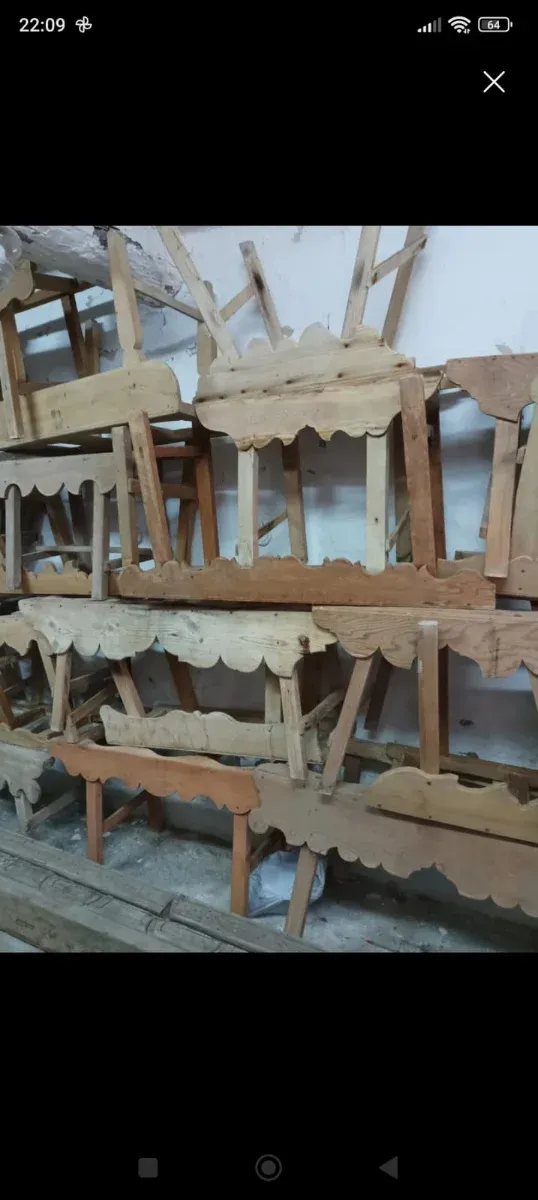 Cantareras antiguas de madera, hay 40 unidades