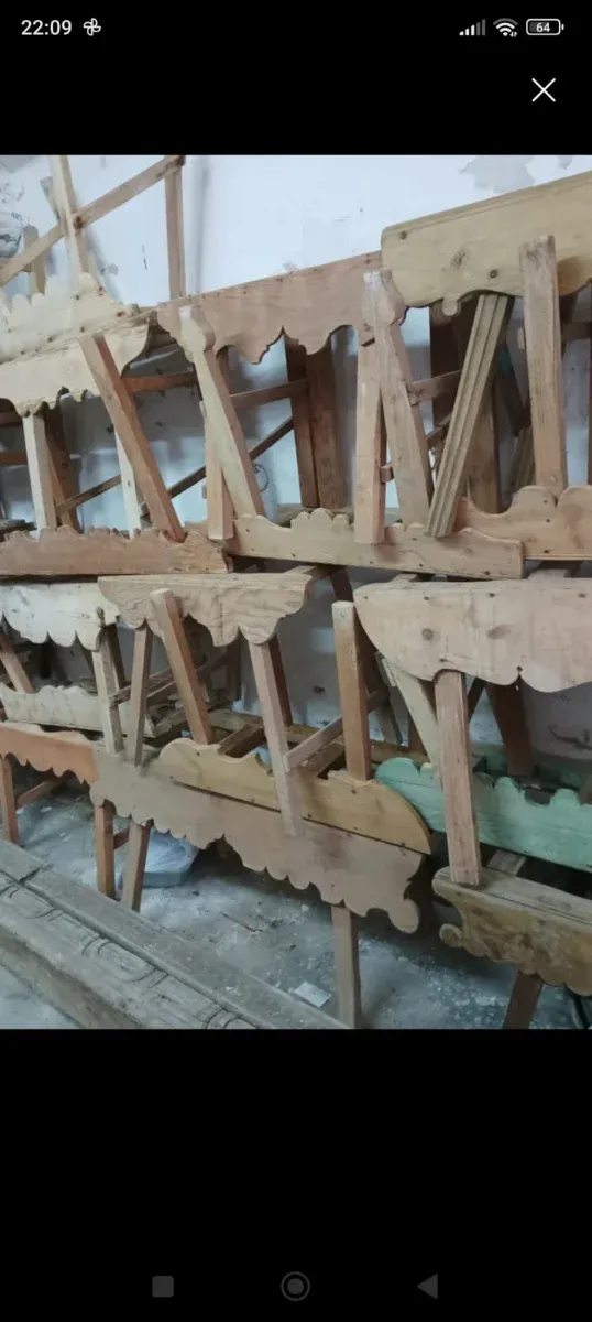 Cantareras antiguas de madera, hay 40 unidades