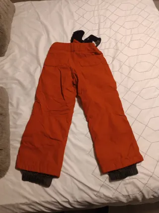 Pantalón de esquí/nieve rojo