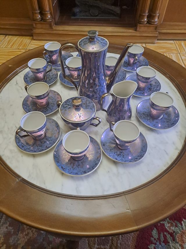 Juego de té/café porcelana china