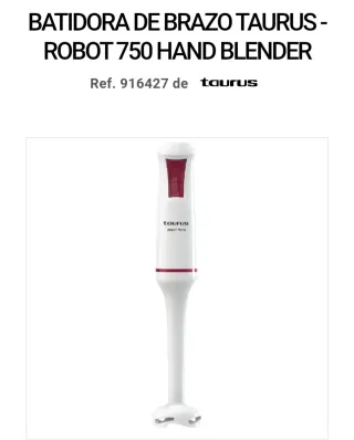Batidora de mano Taurus Robot 750W
