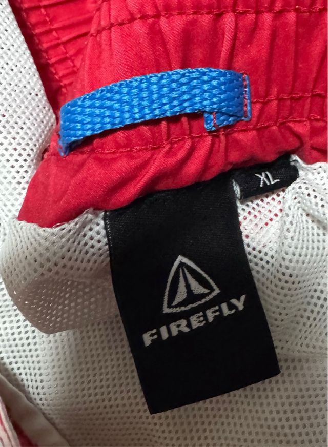 Bañador Firefli Rayas Naranja y Rojo