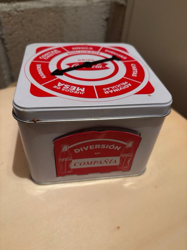 Lata Juego Ruleta Coca-Cola