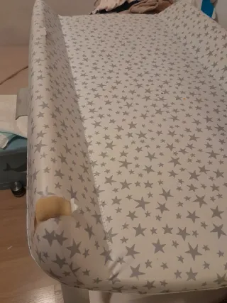 Cambiador bañera con estante organizador (Jané)