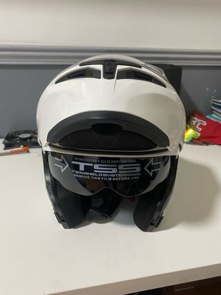 Casco Moto Blanco Nuevo a Estrenar