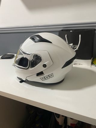 Casco Moto Blanco Nuevo a Estrenar